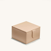 Custom Flip Grain Leather Ring Box Earrings Necklace Jewelry Storage Box Jewelry Gift Packaging Box with 2 Compartment Trays 
