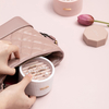 Portable Grey Small Round Velvet Lining Double Layer Jewelry Stud Earrings Ring Necklace Storage Box Wholesale