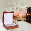 Halloween Spider Graffiti Bracelet Jewelry Box Custom Velvet Lining Wooden Big Engraving Ring Pendant Jewelry Box Organizer