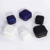 Velvet Luxury Jewellery Storage Pouch Gift Packaging Box Mini Custom Printed LED Light Jewelry Boxes