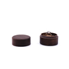 Small Solid Wood Vintage Ring Box Antique Round Packaging Gift Box Classic Wedding Marriage Wood Jewelry Ring Boxes