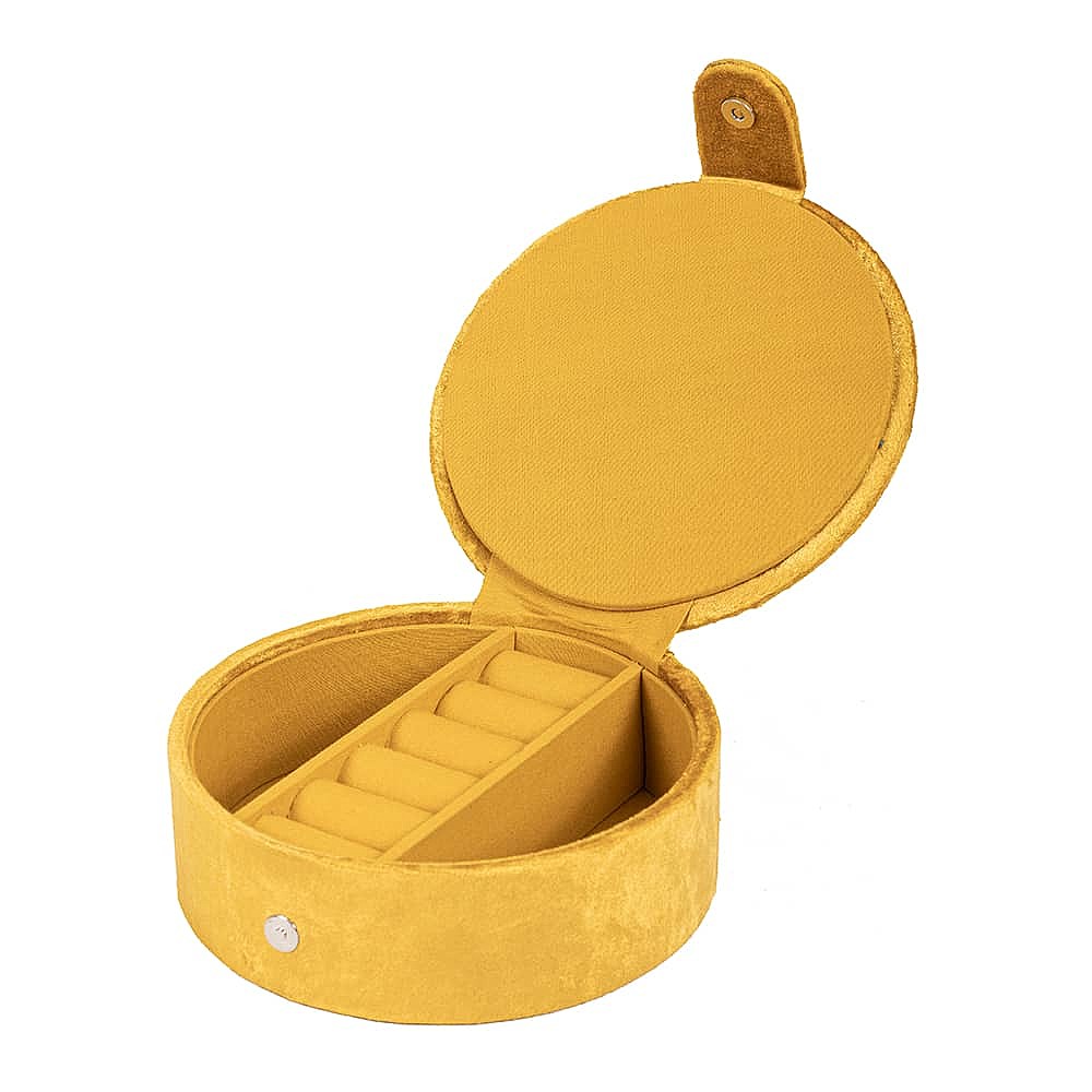 Velvet Jewelry Box Packaging Luxury Flower Bee Embroidered Jewelry Necklace Ring Bracelet Boxes Gift Box for Jewelry Accessories