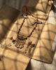 Travel Embroidered Bracelet Jewelry Organizer Roll Wooden Leather Ring Display Suitcase Box Flat Pendant Necklace Jewelry Bag
