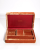 Vintage Coral Orange Jewelry Packaging Box Big with Logo Jewellery Earrings Necklace Display Box Storage Velvet Box for Jewelry