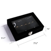 Wholesale Custom Jewelry Storage Box Pink Small Open Lid Simple And Generous Jewelry Box Organizer