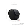 High-end Custom Logo 1 3 Slots Storage Roll Up Genuine Leather Watch Gift Boxes Travel Watch Case for Wrist Watch 