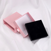 Small Drawer Style Paper Jewelry Earrings Ring Packaging Box Pendant Necklace Bracelet Gift Box With Foam Insert