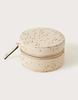 Personalized Zipper Packaging Jewelry Boxes Leather with Bag for Necklace Ring Printed Boxes Packaging Star Jewelry Boxes