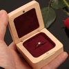Wood Jewellery Packaging Jewelry Organizer Storage Gift Boxes Wedding Engagement Ring Box