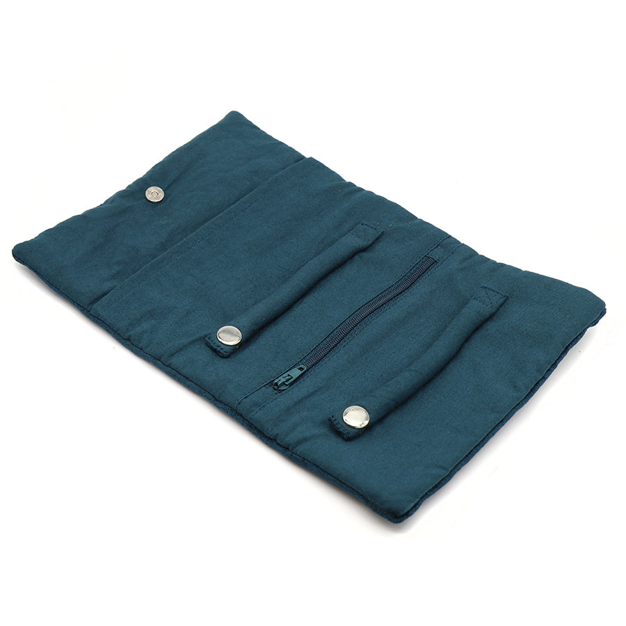 Hedgehog Round Embroidery Trinket Box Custom Jewelry Box Jewelry Roll Bag