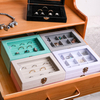 Wholesale Custom Jewelry Storage Box Pink Small Open Lid Simple And Generous Jewelry Box Organizer