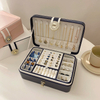 PU EWholesale Factory PU Leather Jewelry Box Set with Ring Earrings Necklace Bracelet Jewelry Package Box 