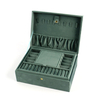 Luxury Bracelet Necklace Ring Jewelry Storage Organizer Display Box Velvet Travel Jewelry Trays Storage Packaging Box