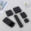 Small Drawer Style Paper Jewelry Earrings Ring Packaging Box Pendant Necklace Bracelet Gift Box With Foam Insert