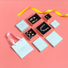 Manufacturers Sell Fresh Hot Silver Paper Tiffany Blue Jewelry Ring Earrings Bracelet Necklace Set Packaging Box