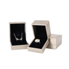 Luxury Necklace Earring Ring Jewelry Gift Packaging Box Custom Bracelet boxes with logo velvet jewellery box