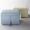 Custom Portable Magnetic Closure Leather Jewelry Packaging Box Organizer Travel Jewelry Case Jwellary Storage Box with Mirror
