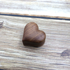 Heart Shaped Wood Ring Box Magnetic Proposal Ring Box for Engagement Wedding Ceremony Birthday Gift wood ring box