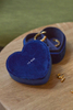 Bold Cheetah Print Mini Heart Jewellery Box Luxury Velvet Leopard Bracelet Rings Organizer Necklace Jewelry Gift Box Packaging