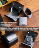Factory Custom Logo Genuine Leather 1 Slot Wrist Watch Carry Case Watch Travel Storage Packaging Box 