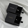 Custom Logo Luxury Paper Drawer Style Earring Bracelet Necklace Ring Jewelry Cardboard Coffin Gift Box Packaging Set