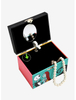 Nightmare Before Christmas Musical Jewelry Box Halloween Paper Velvet Lining Necklace Gift Box Jewelry Organizer Box with Mirror