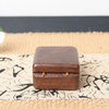Wood Ring Box Luxury Single Heart-shaped Square Ring Gift Jewelry Packaging Box