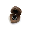 Jewelry Wooden Ring box Organizer Display Storage Jewelers Lover Heart Box Walnut packaging box