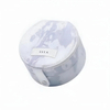 Premium Purple 2 Layered Circular Jewelry Box Packaging with Mirror Portable Jacquard Leather Ring Earring Jewelry Storage Box