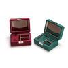 High Grade European Wooden Ring Pendant Earrings Birthday Wedding Gift Box with Velvet Cover Wholesale