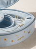Eye Shape Jewelry Set with Snap Custom Logo Jewelry Box Pendant And Chain Velvet Earrings Bracelet Necklace Storage Box Package