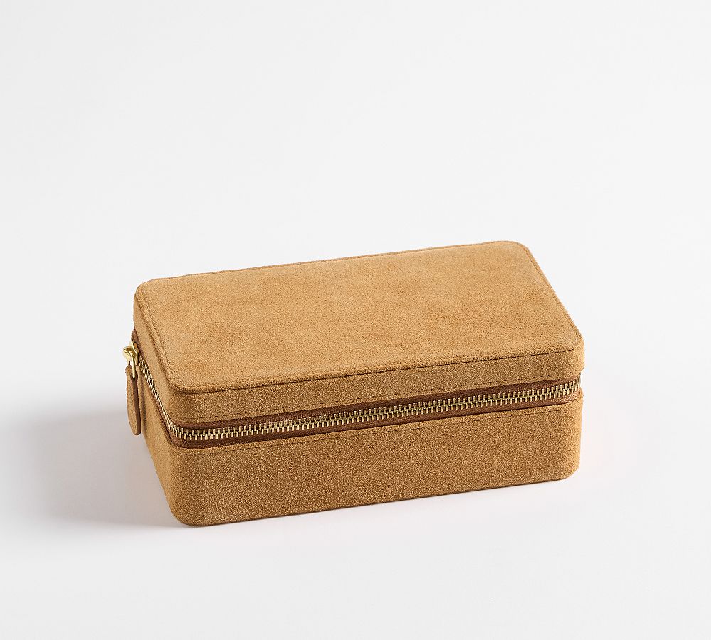 Suede Jewelry Travel Earring Watch Case Supplier