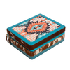 Luxury Plush Leather Woven Storage Box